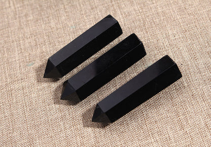 Natural Crystal Geometric Hanging Decor Column