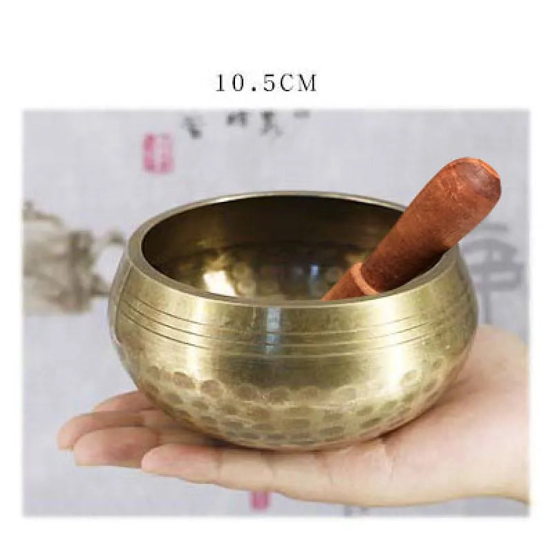 Tibetan Meditation Singing Bowl – Handcrafted Copper Sound Bowl