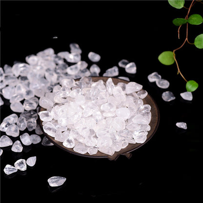 Natural White Crystal Crushed Stones (Bulk)