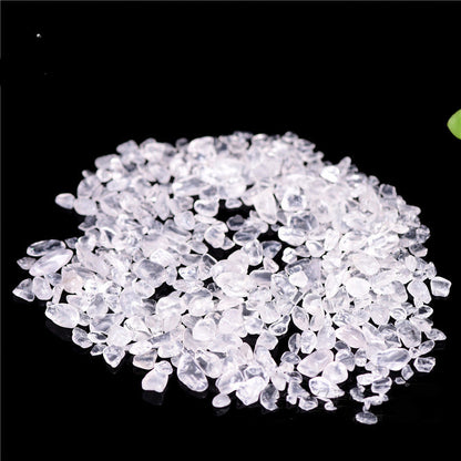 Natural White Crystal Crushed Stones (Bulk)