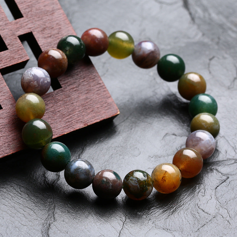 Natural agate bracelet (Multi color)