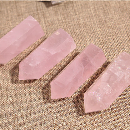 Natural Crystal Geometric Hanging Decor Column