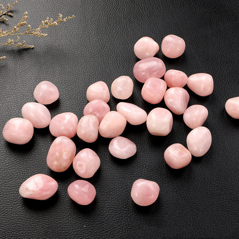 Pink Crystal Polished Stones