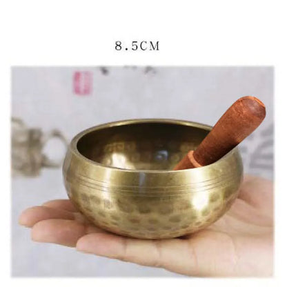 Tibetan Meditation Singing Bowl – Handcrafted Copper Sound Bowl