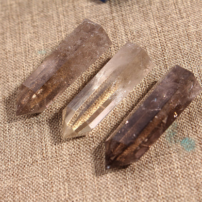 Natural Crystal Geometric Hanging Decor Column