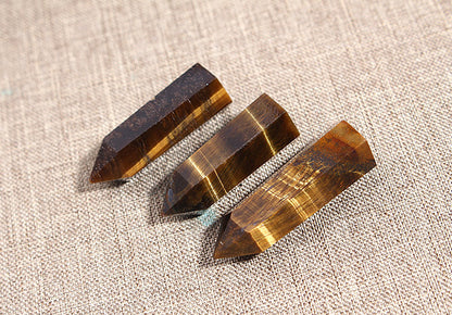 Natural Crystal Geometric Hanging Decor Column