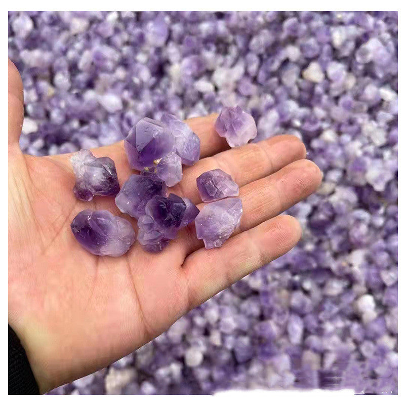 Natural Amethyst Crystal Gravel – Raw Stone Décor & Aquarium Decoration