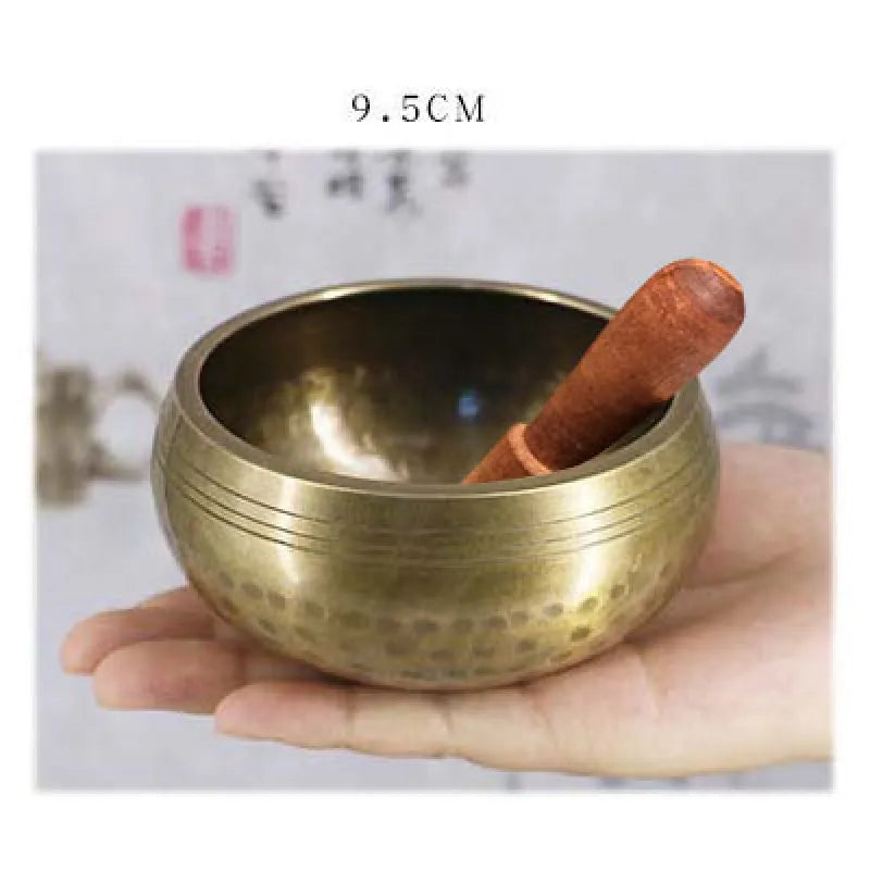Tibetan Meditation Singing Bowl – Handcrafted Copper Sound Bowl
