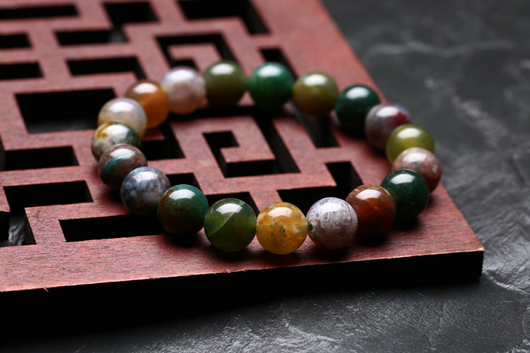 Natural agate bracelet (Multi color)