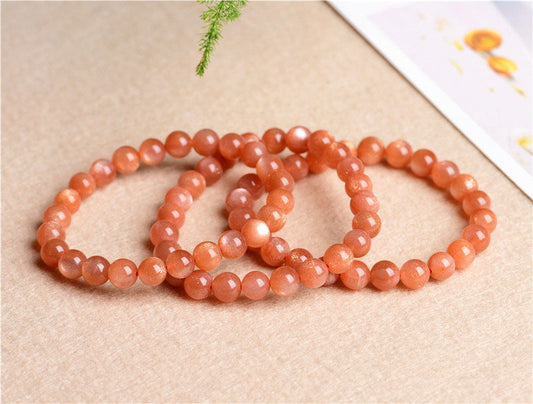 Natural Sun Stone Bracelet