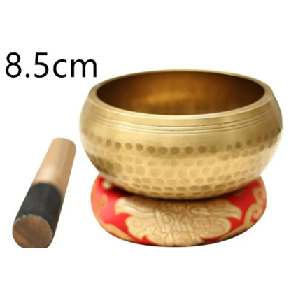 Tibetan Meditation Singing Bowl – Handcrafted Copper Sound Bowl