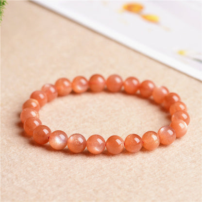 Natural Sun Stone Bracelet