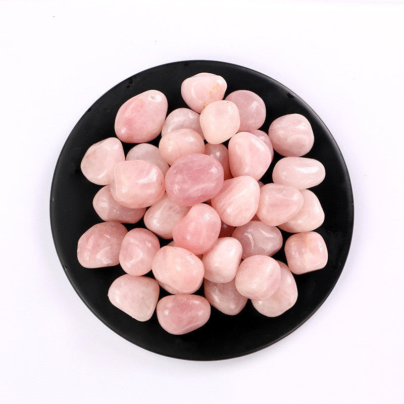 Pink Crystal Polished Stones